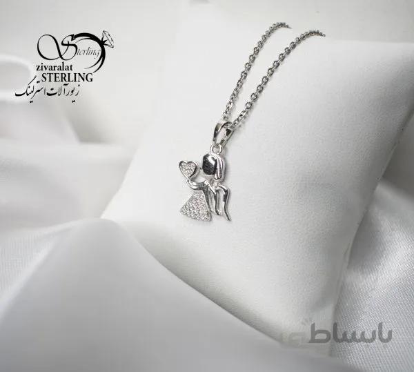 گردنبند زنانه طرح فرشته برند ژوپینگ