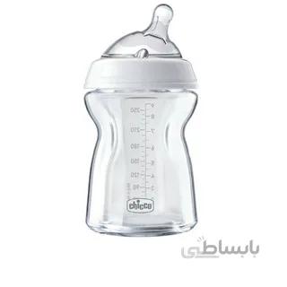 شیشه شیر پیرکس نچرال +0m چیکو 250 میلی لیتر