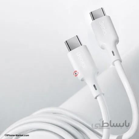 کابل 1.2 متر USB-C به USB-C برند BENKS