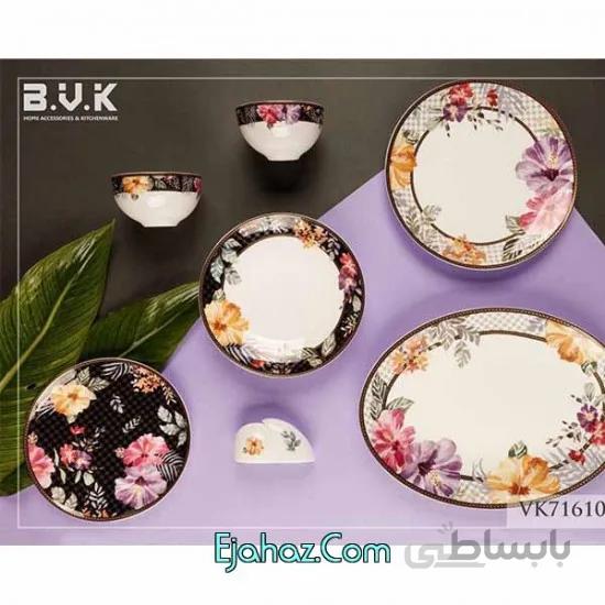سرویس چینی 27 پارچه بن چاینا کد 716101 بی وی کی(BVK)