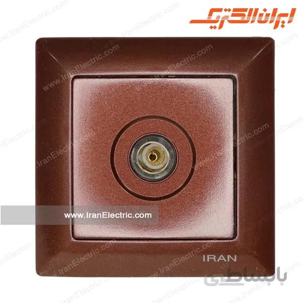 پریز آنتن تلویزیون الیزه زغال زرشکی