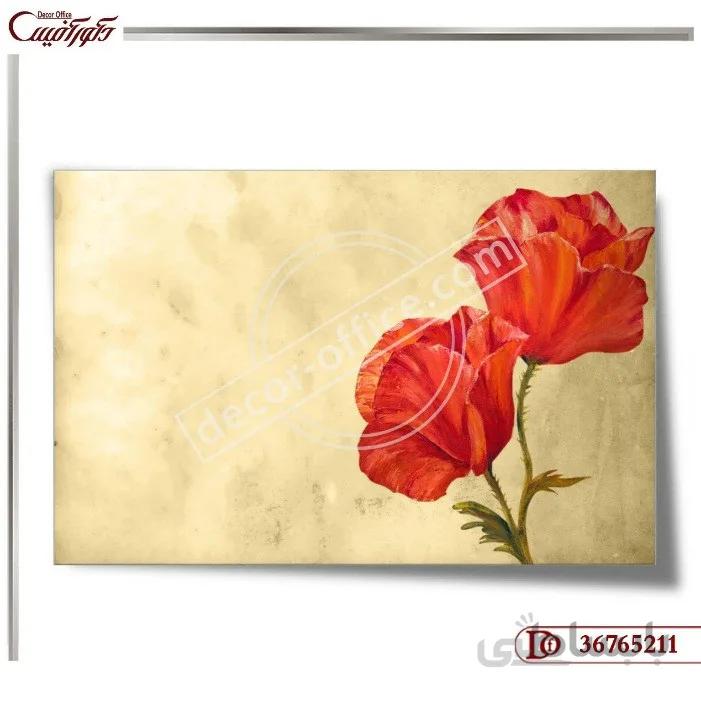 کاغذ دیواری سه بعدی گل 5211 ا 3D Flower Wallpaper 5211