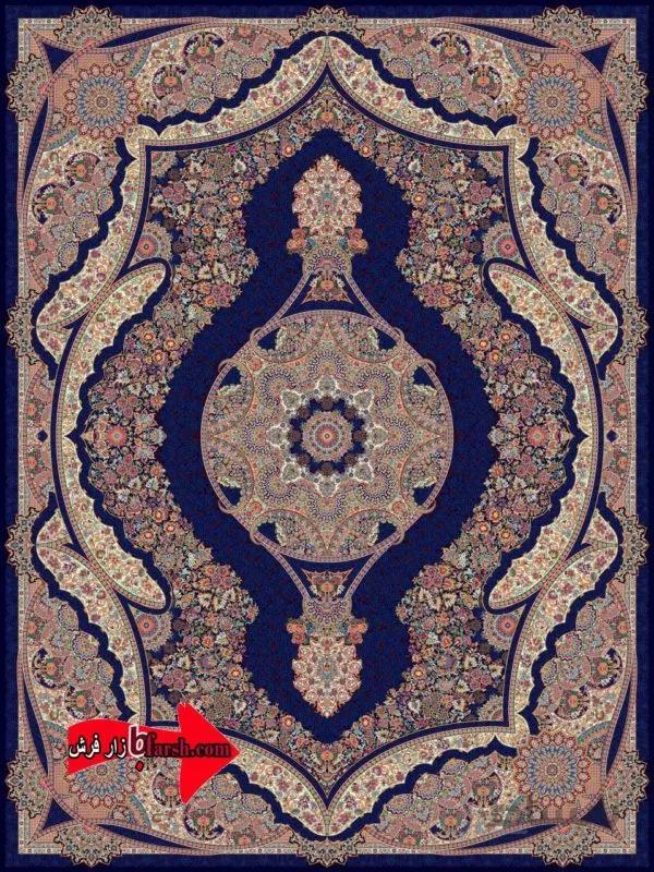 فرش کاشان 700 شانه اصلی نقشه تیراژه
