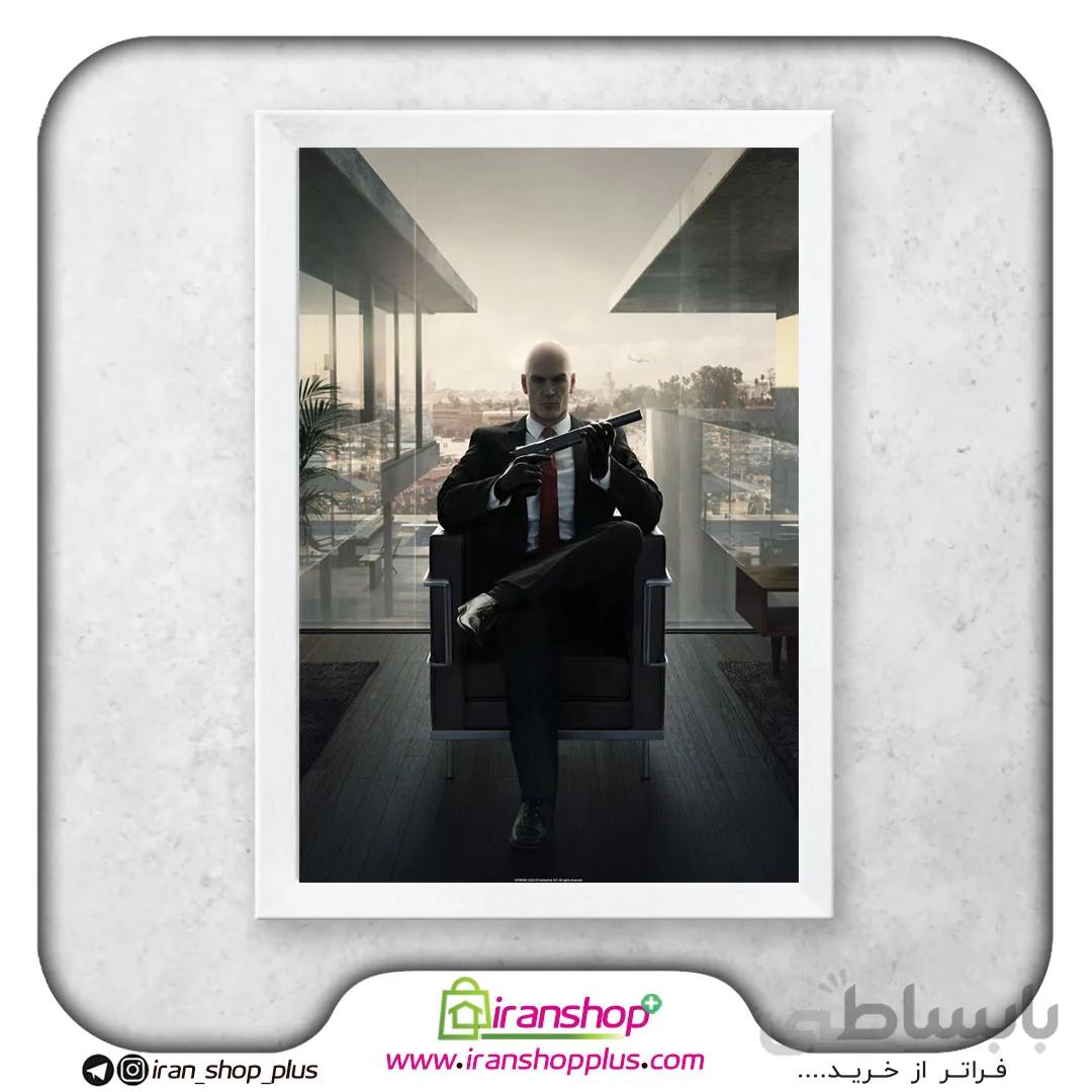 تابلو پوستر بازی Hitman با عنوان Chessmaster