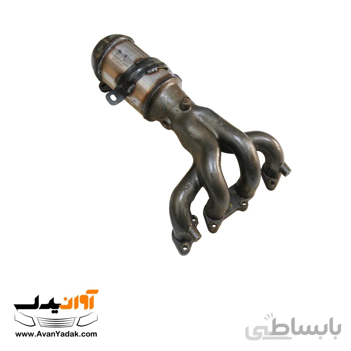 منیفولد اگزوز به همراه کاتالیزور ایران دلکو ساینا و کوییک