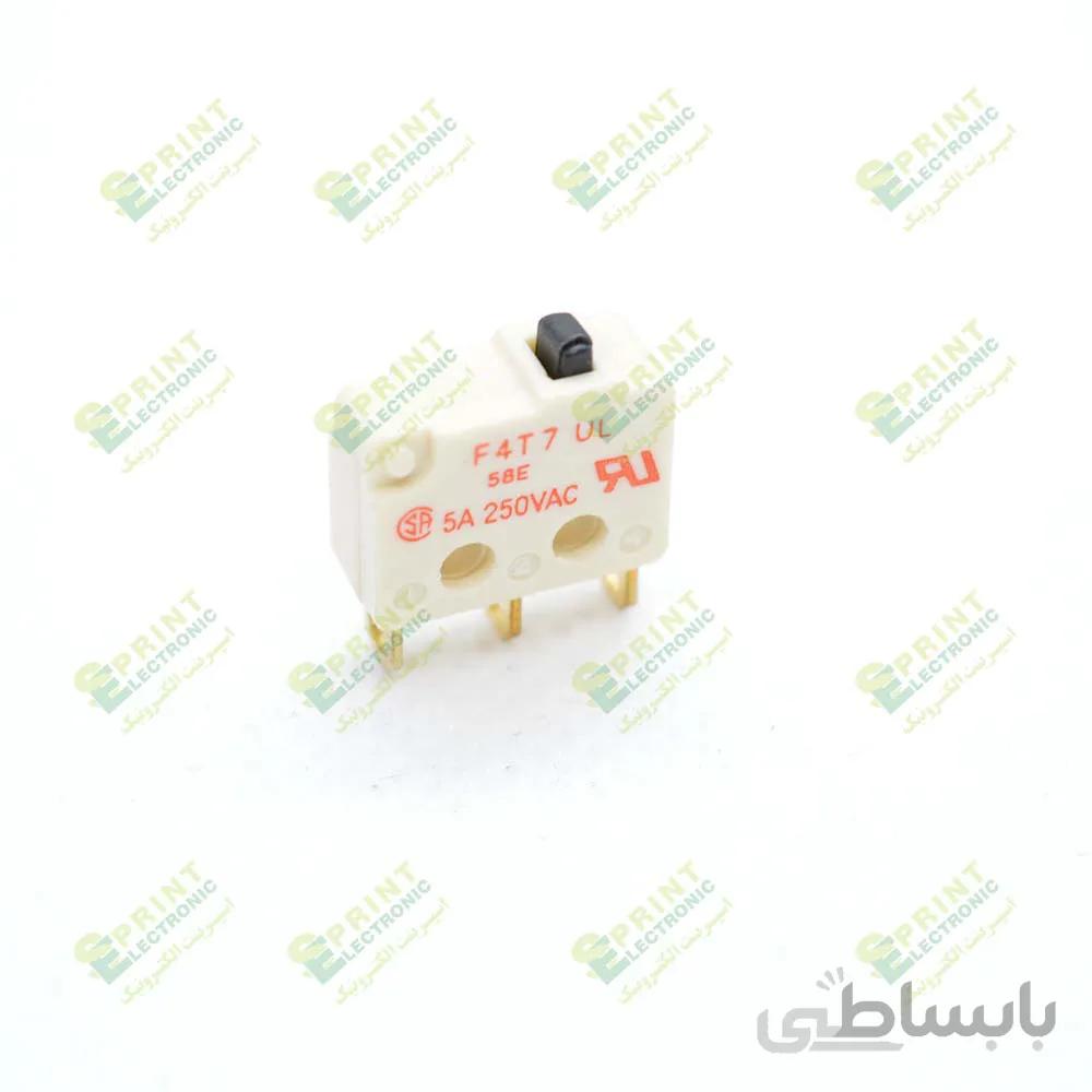 میکروسوییچ مینیاتوری بدون اهرم 5 آمپر Burgess F4T7