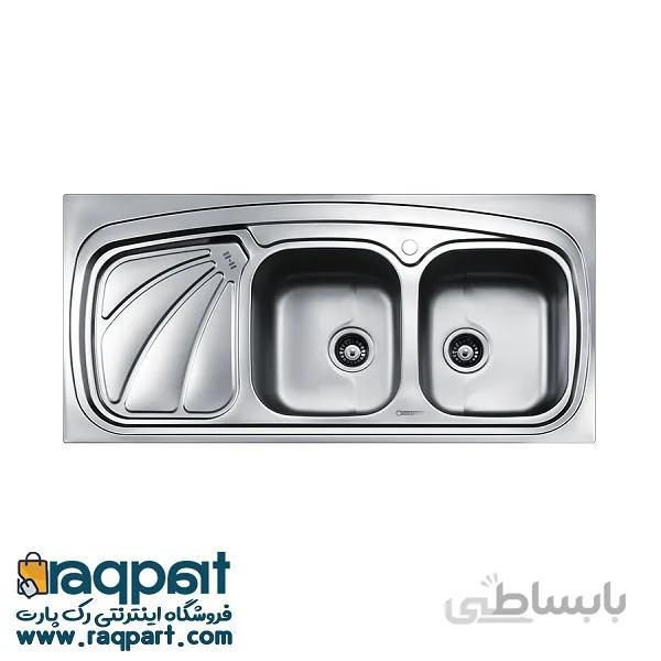 سینک روکار درخشان مدل S810 عمق 16