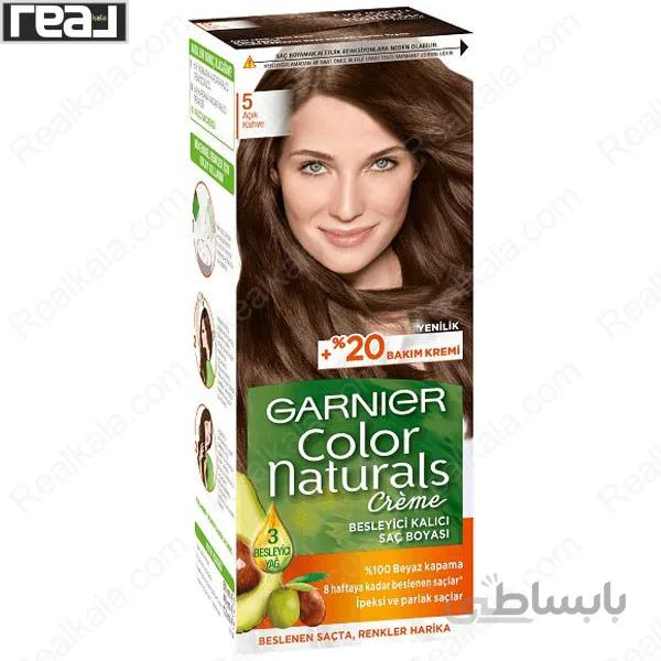 کیت رنگ مو گارنیر (گارنیه) شماره 5 Garnier Color Naturals