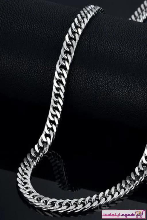 گردنبند زیبا مردانه برند X-Lady Accessories رنگ نقره کد ty54505201