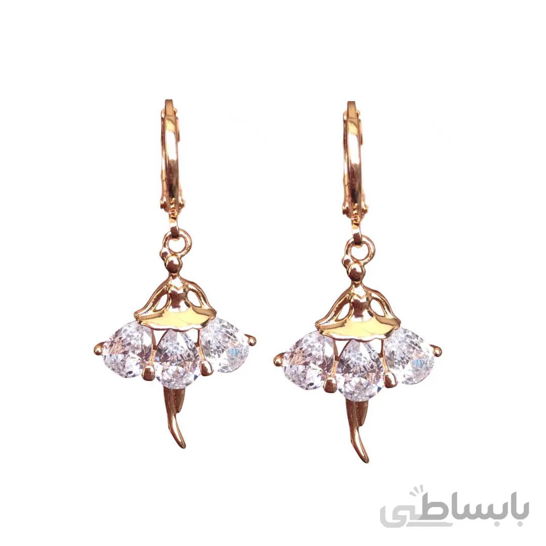 گوشواره طرح پرنسس(برندYSX )