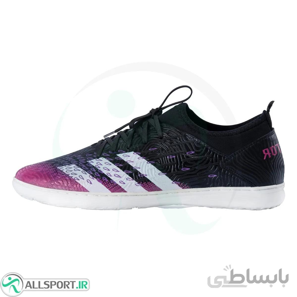 کفش فوتسال آدیداس پردیتور Adidas Predator Purple Black