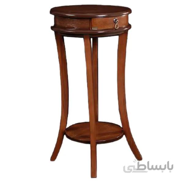 میز تلفن چوبی مدل 011