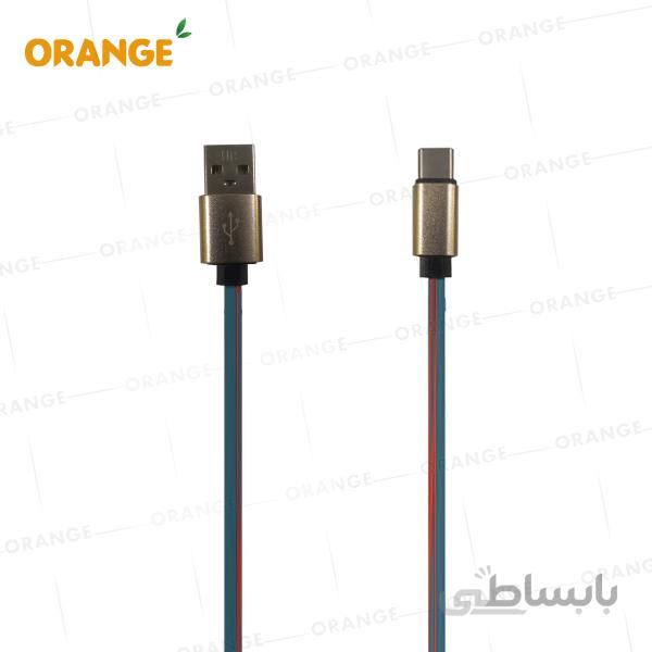 کابل تایپ سی اورنج (ORANGE) مدل CO-12