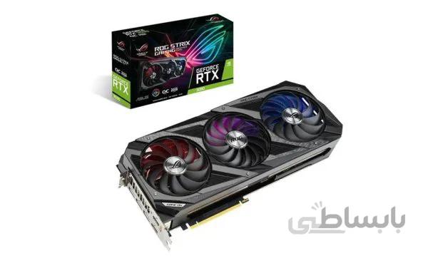 کارت گرافیک ایسوس ROG STRIX RTX3090 24G GAMING ا ASUS ROG STRIX RTX3090 24G GAMING GDDR6X Graphics Card