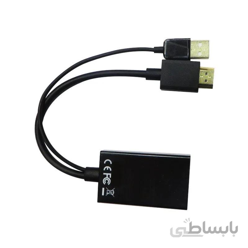 تبدیل HDMI به 1.2 DisplayPort (اکتیو) فرانت FN-HDP100 ا Faranet HDMI To DisplayPort Converter / FN-HDP100