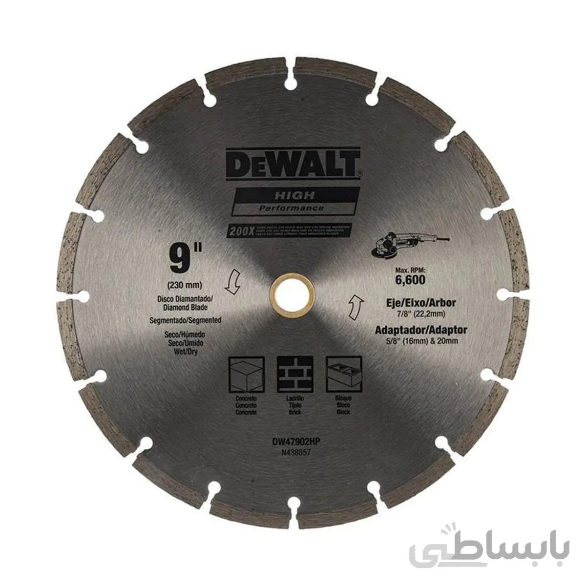 صفحه گرانیت بر دیوالت 10 عددی مدل DW47902HP