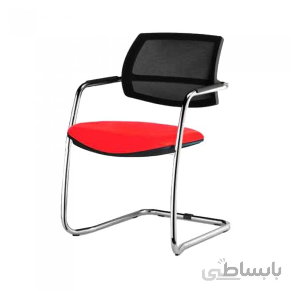 صندلی کنفرانس کلیک پشت توری مدل p893 نظری