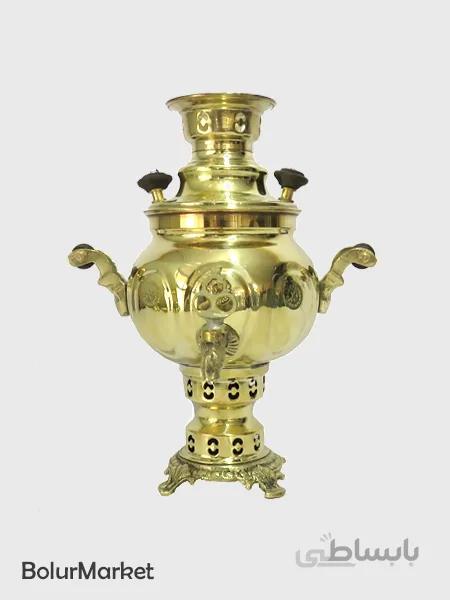 سماور زغالی توپی ترکدار(تزئینی)