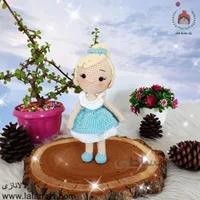 عروسک بافتنی پرنسس سیندرلا ( کد 60371 )