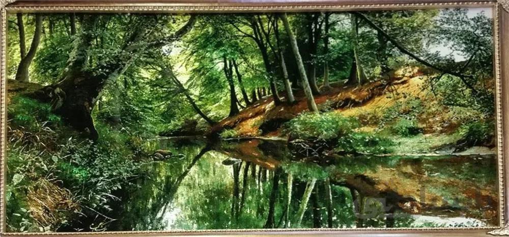 تابلو فرش منظره انعکاس ا Carpets, landscape, reflection