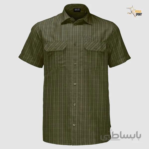 پیراهن جک ولفسکین THOMPSON SHIRT MEN Green