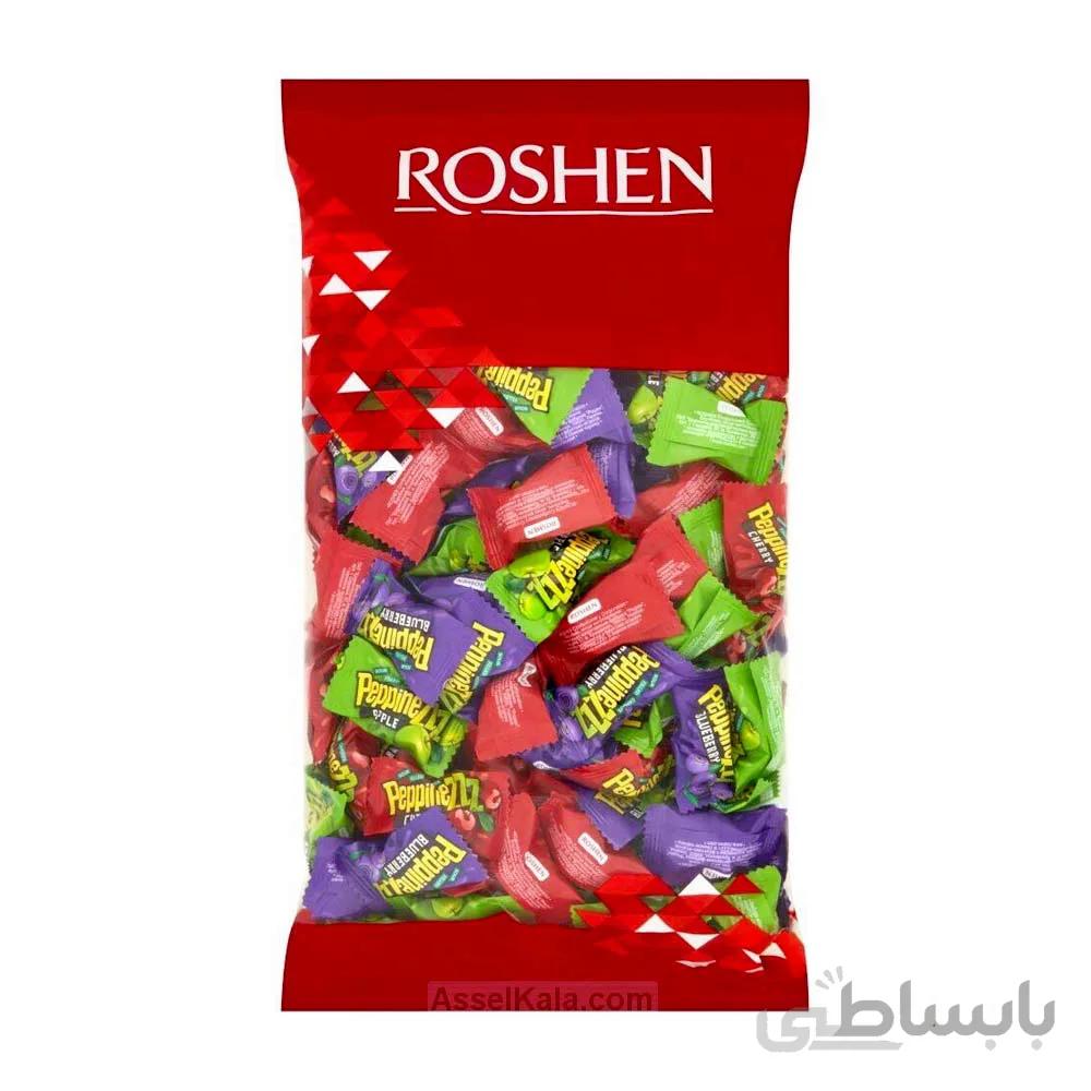 آبنبات ترش میکس میوه ای روشن پپنیزی ۱ کیلویی Roshen ا ROSHEN Sour Candy Fruit Mix Pepenisi 1 kg