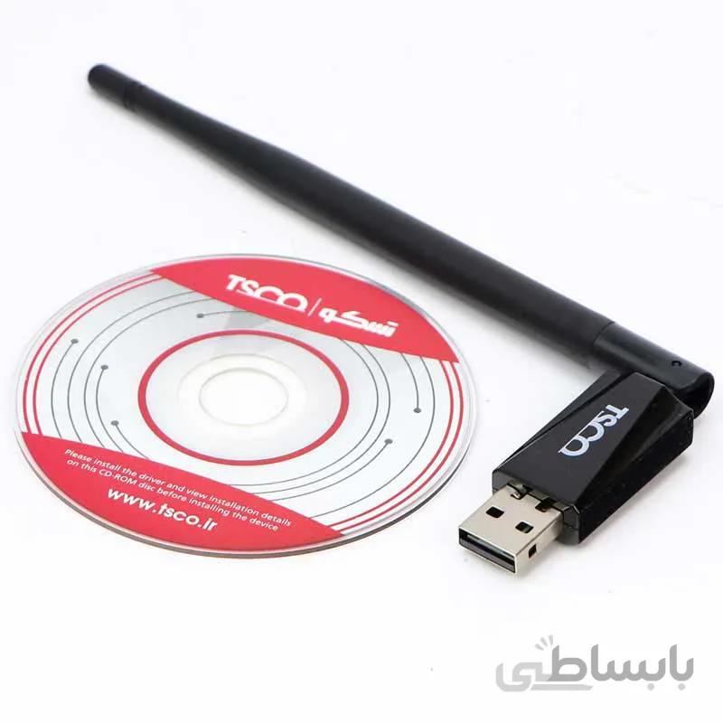 کارت شبکه آنتن دار TSCO TW1010 (گارانتی ۱۲ ماهه) ا TSCO TW1010 wireless dongle