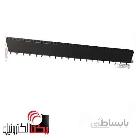 پین هدر مادگی 40*1 پین 2.54 میلیمترSMِD