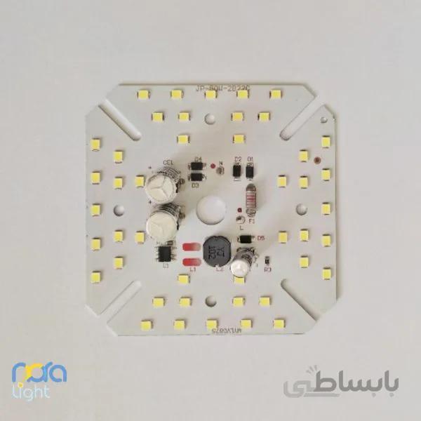 لامپ ۵۰ وات مربع خازن دار
