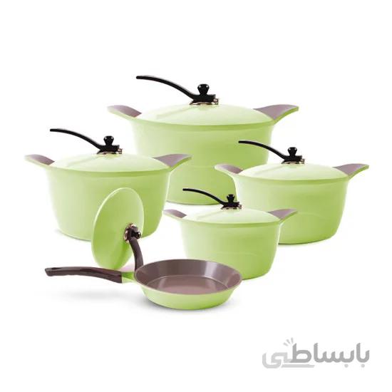 سرویس قابلمه سرامیکی عرشیا مدل CO116 1990 ا ARSHIA CO116-1990 Pot Set