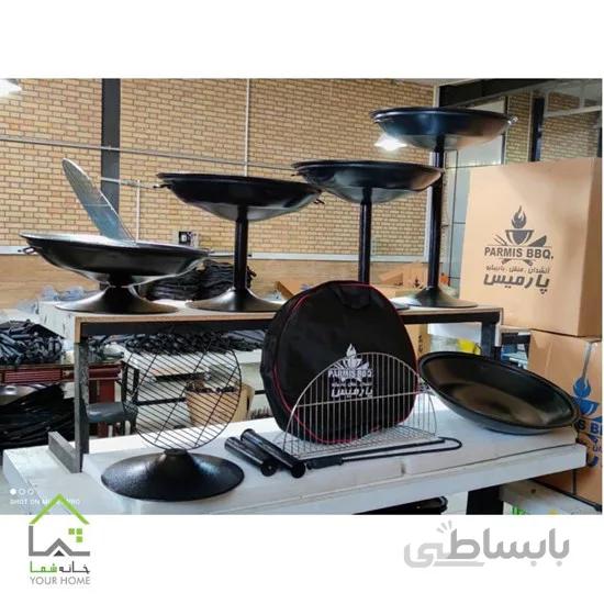 باربیکیو ذغالی تک پایه پارمیس