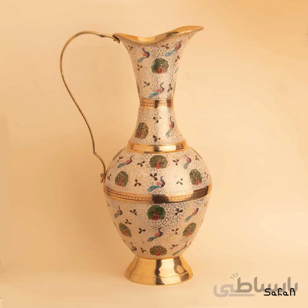 گلاب پاش برنجی میناکاری مدل سوریا