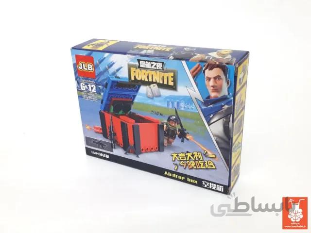ساختنی لگو JLB مدل فورتنایت ایر دراپ باکس 3D91-1