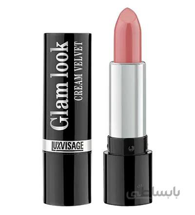رژلب جامد چرب گلم لوک لاکس ویساژ ۳۰۳ / Luxvisage Lipstick Glam Look Cream Velvet