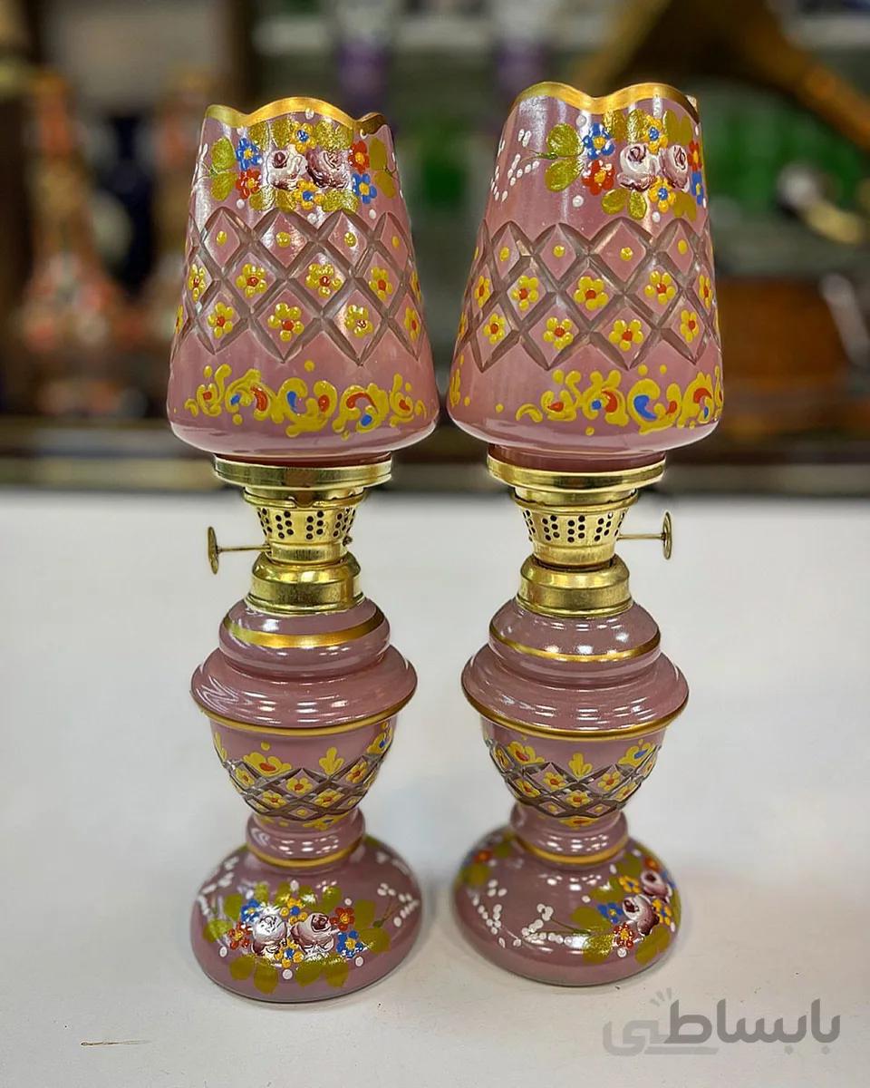 یک جفت چراغ موشی آنتیک