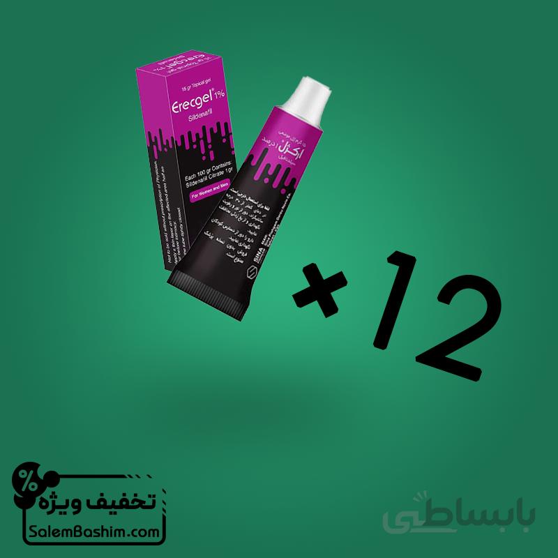 پک ژل تاخیری سیلدنافیل 12 عددی تقویت نعوظ اقایان