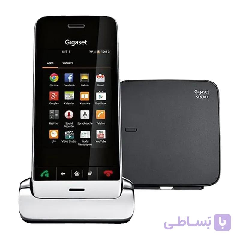 گوشی تلفن بی سیم لمسی گیگاست مدل SL930A
