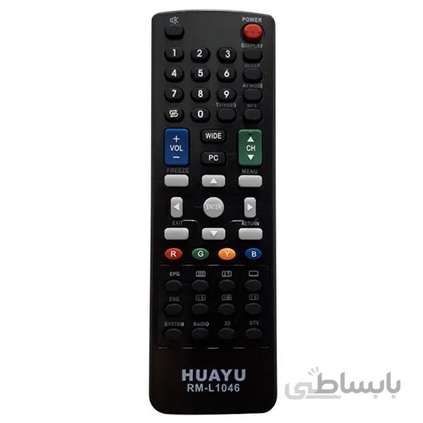کنترل تلویزیون ال ای دی LED شارپ مدل RM-L1046 (مادر-HUAYU)