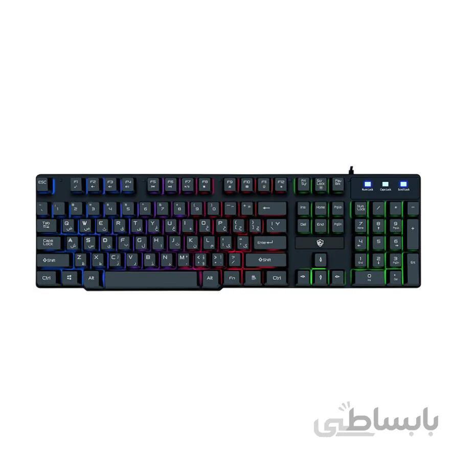 کیبورد گیمینگ بیاند BGK-2100 ا Beyond BGK-2100 RGB Gaming Keyboard
