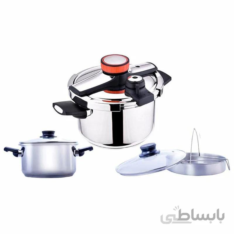 زودپز دوقلو 6 و 8 لیتری دسینی
