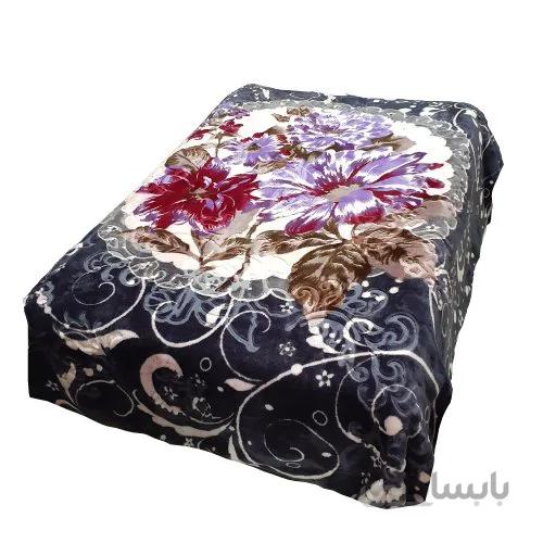 پتو گلاریس 2 نفره آبی