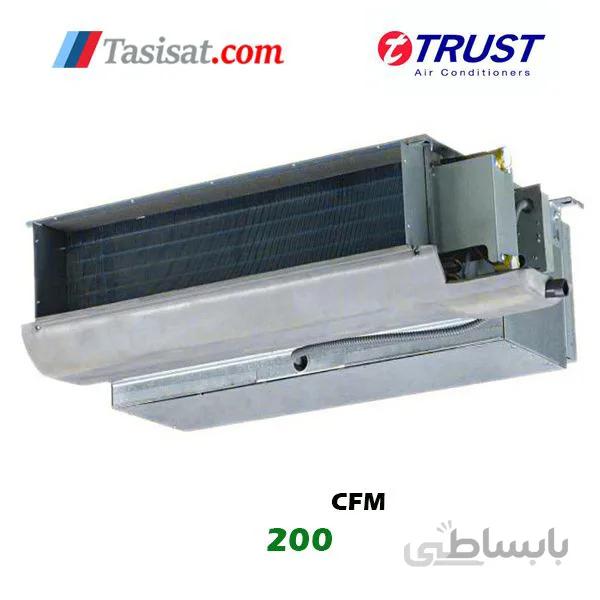 فن کویل سقفی توکار تراست 200 CFM مدل TMFCD3-200