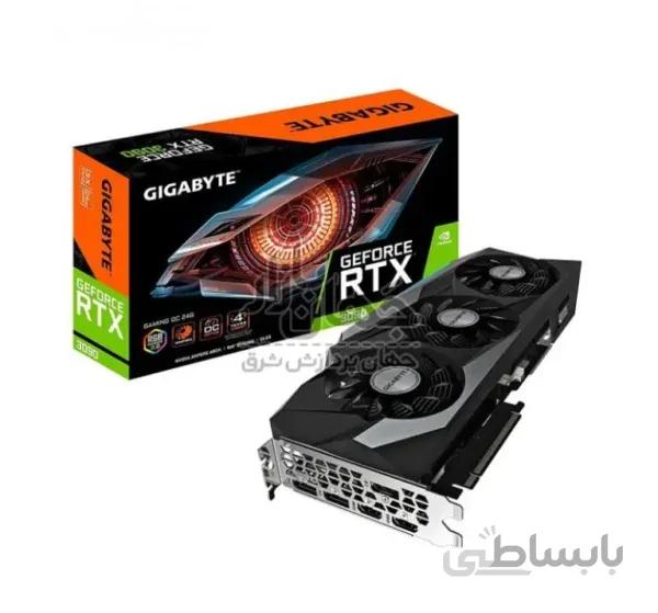 کارت گرافیک گیگابایت ظرفیت 24 گیگابایت ا GIGABYTE GeForce RTX 3090 GAMING OC 24GB