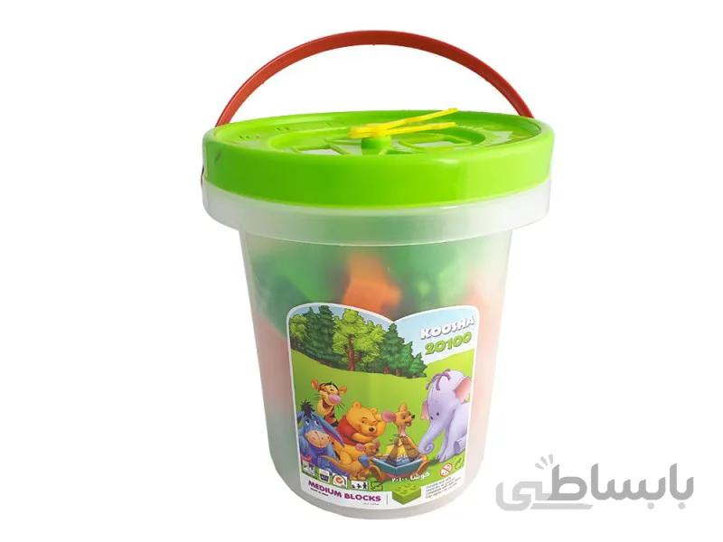 لگوی کلاسیک سطلی کوشا بلوکز مدل 20100 _ لگوی سطلی کوشا 20100
