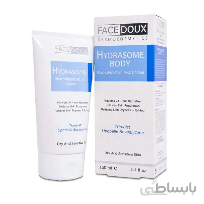 کرم هیدرازوم مرطوب کننده بدن 150 میل فیس دوکس ا Face Doux Hydrasome Body Moisturizer Cream 150ml