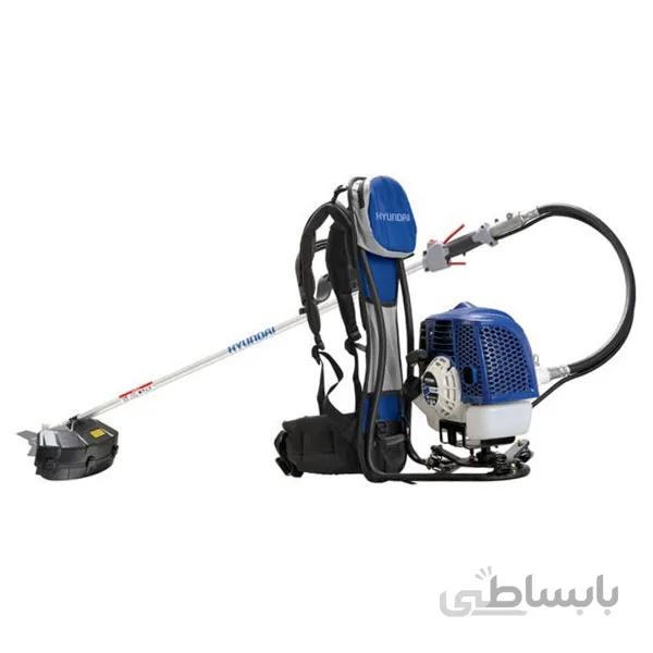 علف زن بنزینی کوله ای هیوندای مدل 1552BP ا Hyundai Petrol Brushcutter Model 1552BP