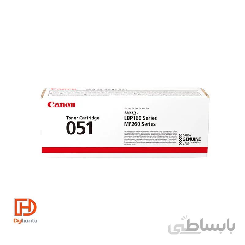 کارتریج تونر لیزری مشکی کانن مدل 051