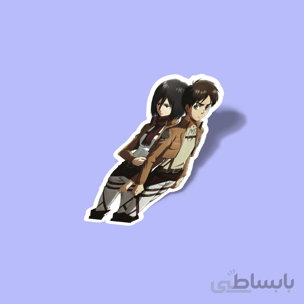 استیکر Attack on titan 12