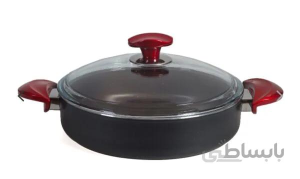 تابه ۲۴ دربدار دو دسته گرانیتی فورج PMT