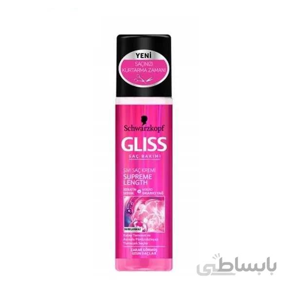 اسپری دوفاز supreme length گلیس برای موهای بلند با حجم 200 میل ا اسپری دوفاز supreme length گلیس برای موهای بلند با حجم 200 میل - دی سی مارکت